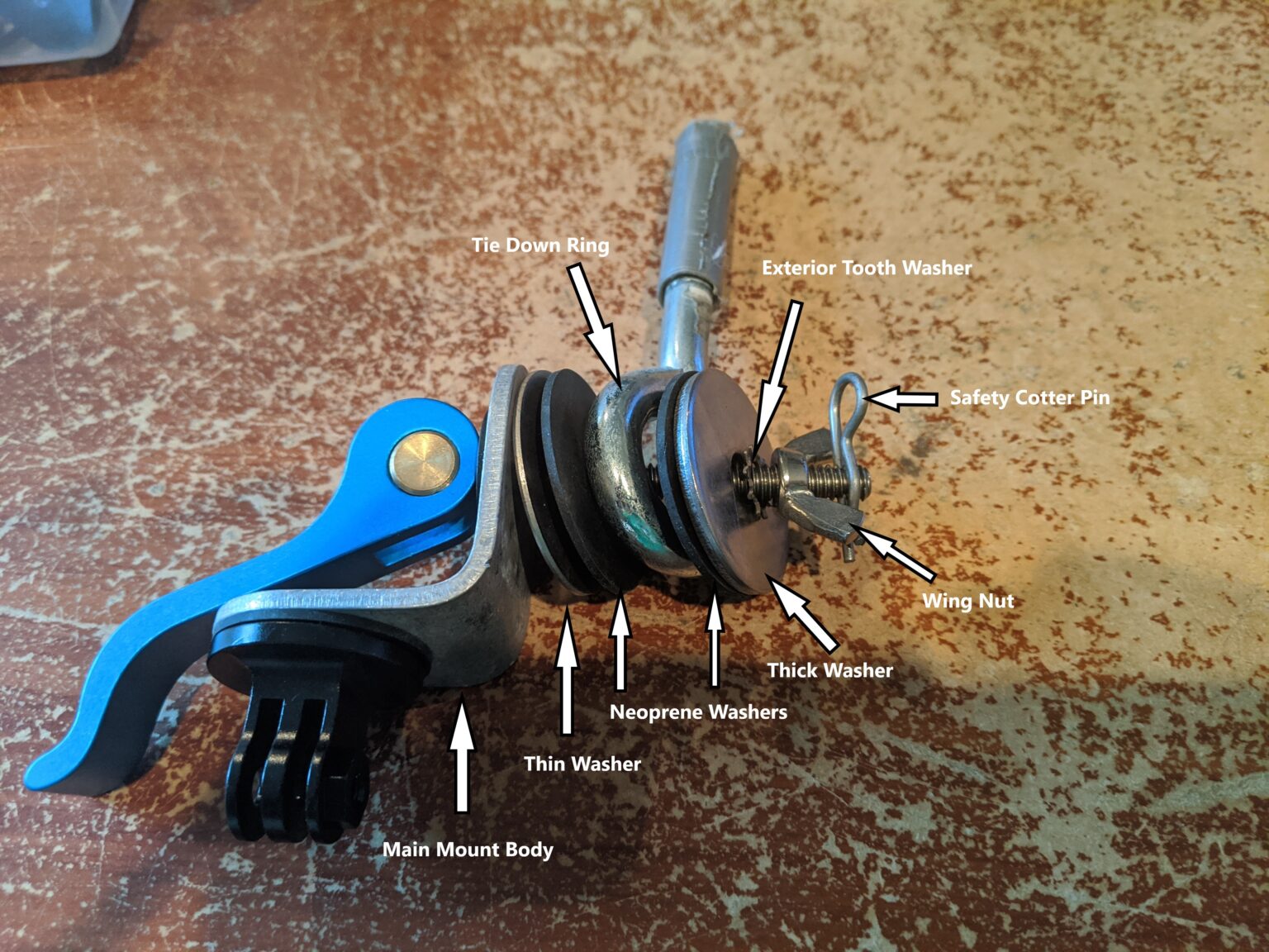 MyPilotPro GoPro Airplane Mount MyPilotPro