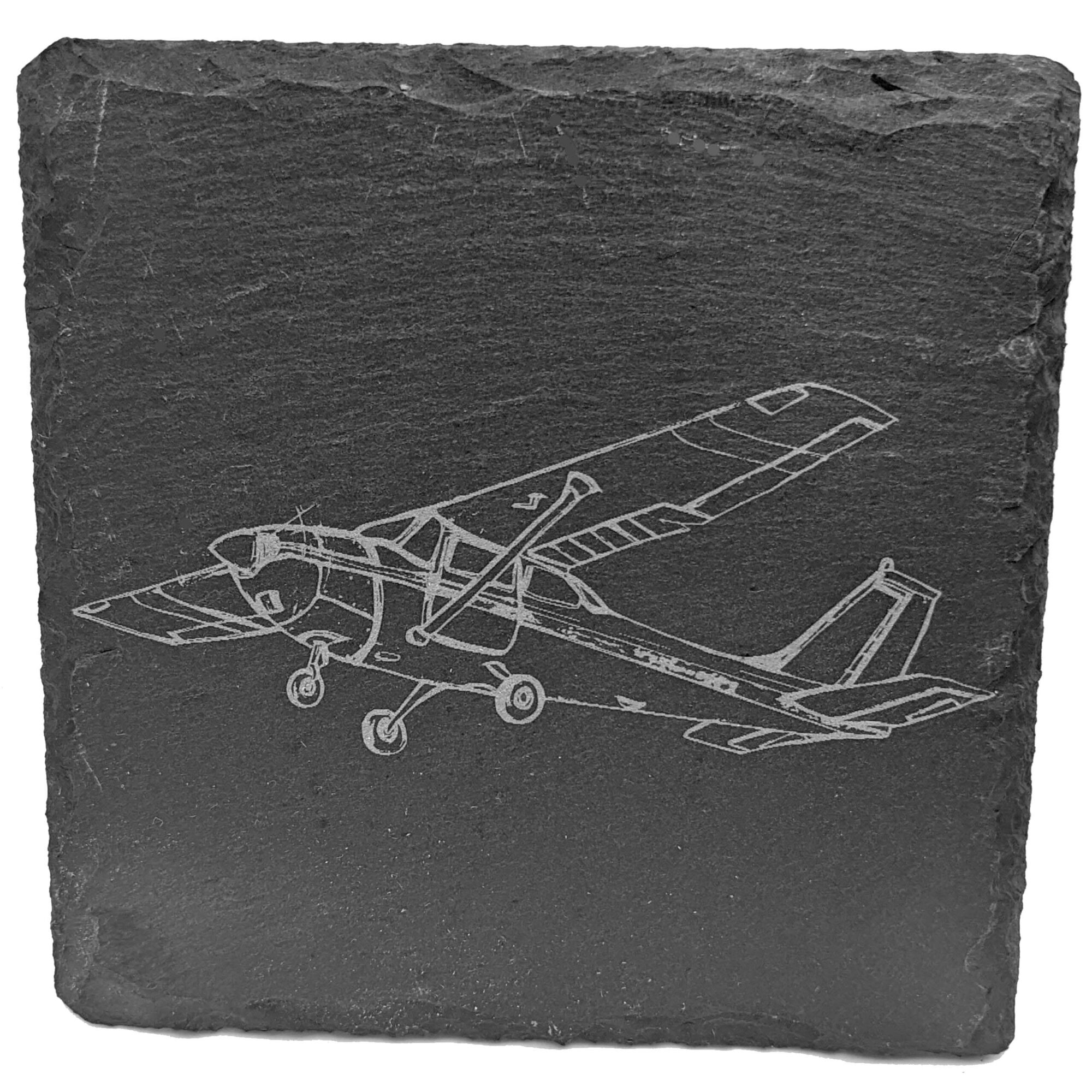 Cessna 152 Slate Coaster MyPilotPro cessna-152-slate-coaster-mypilotpro