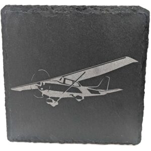 Cessna 172_1 Slate Coaster