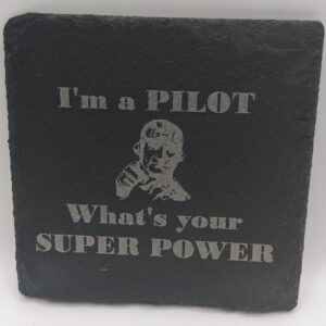 Super Power Slate Coaster